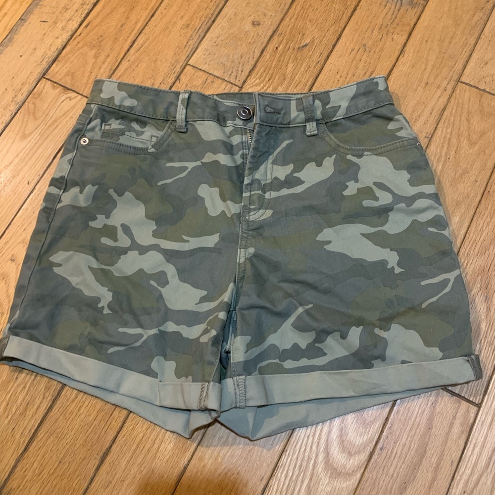 Cargo Jean Shorts